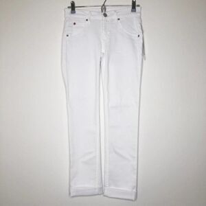 HUDSON Jeans Baraca Crop Straight Cuff Jeans 